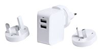 CARICABATTERIE DA VIAGGIO CON USB
